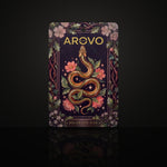 AROVO Belgrave Oak Auto-Duftbaum, dunkles Motiv mit goldener Rahmung